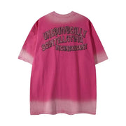 Loose Round Neck T-Shirt Cotton Short Sleeve Men