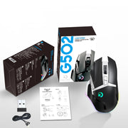 G502 wireless mouse 2.4G dual-mode office computer laptop RGB macro definition eating chicken LOLCF