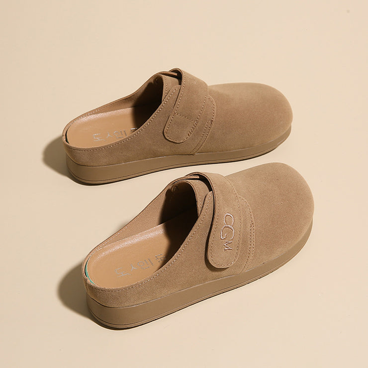 New Spring and Autumn Doudou Single Boots Retro Casual Boken Shoes for Women