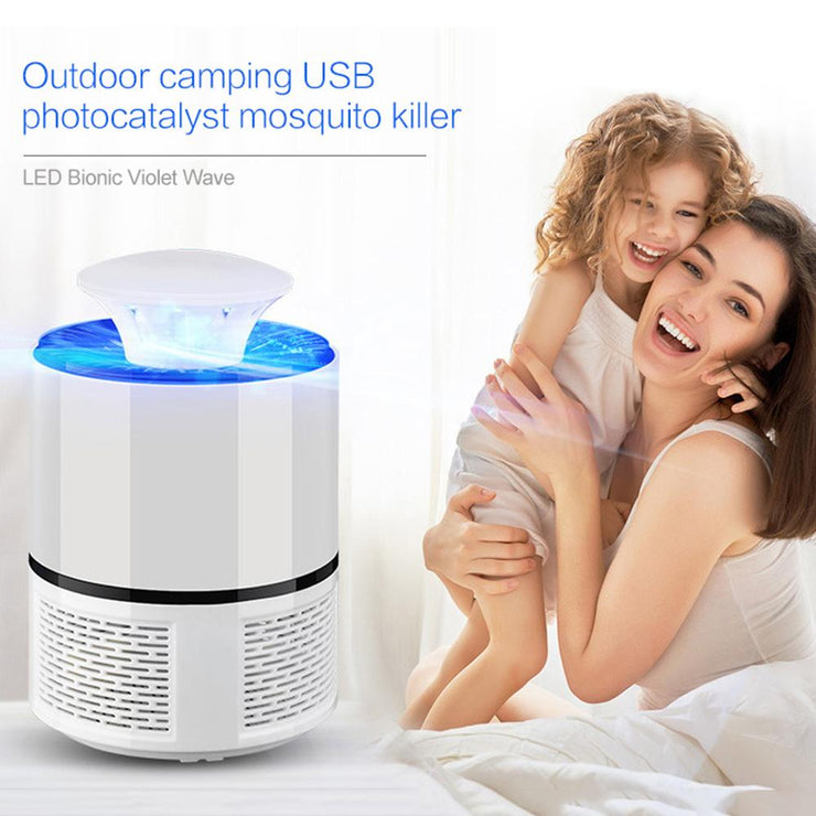 USB Photocatalys Mosquito Killer Lamp Pest Control Electronics Mosquito Killer Fly Bug Trap Lamp LED Insect Bug Repeller Zapper