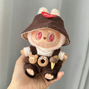 [Clothes Only] 1/2 Generation Labubu Clothing Pendant Labubu Sitting Party Baby Clothes Sweetener Strap Pants Set