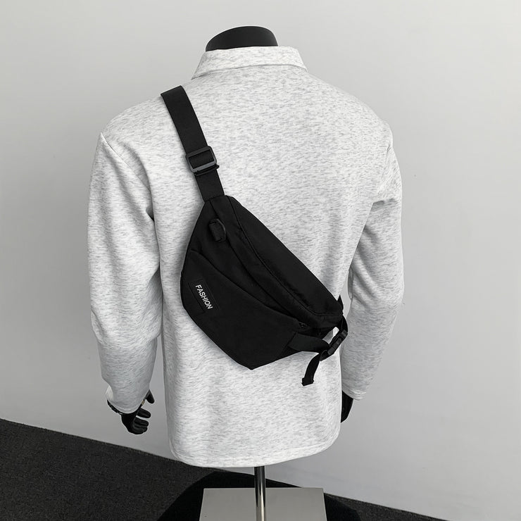 Regular Shoulder Polo Shirt Heavyweight Casual Long Sleeve T-Shirt for Men