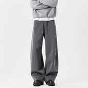 High street curved knife casual pants for men in spring and autumn