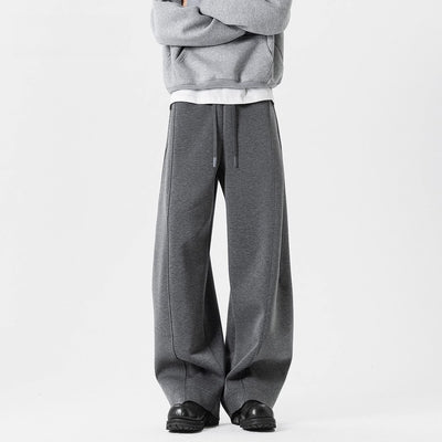 High street curved knife casual pants for men in spring and autumn