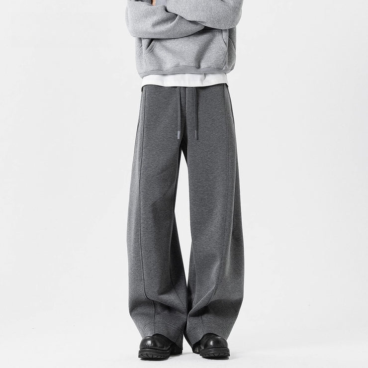 High street curved knife casual pants for men in spring and autumn