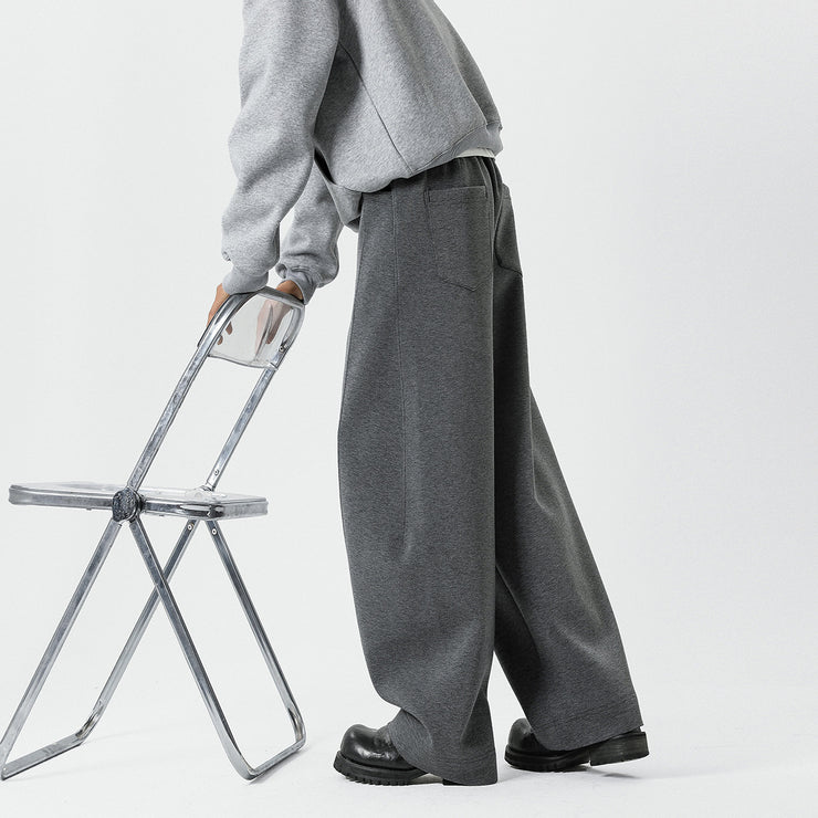 High street curved knife casual pants for men in spring and autumn