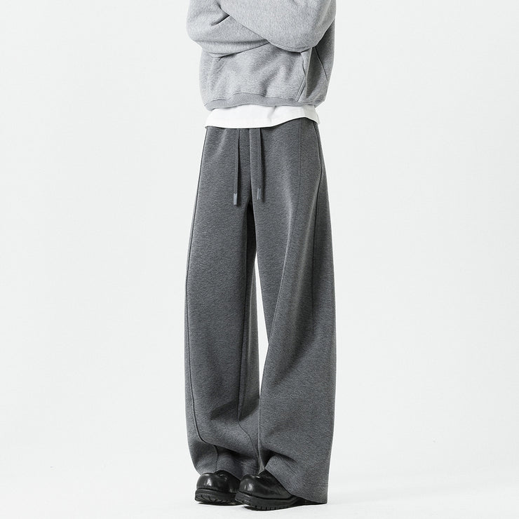 High street curved knife casual pants for men in spring and autumn