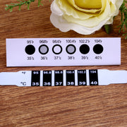 10 Pcs/lot Forehead Head Strip Thermometer Fever Body Baby Child Kid Adult Check Test Temperature Monitoring Safe Non-Toxic