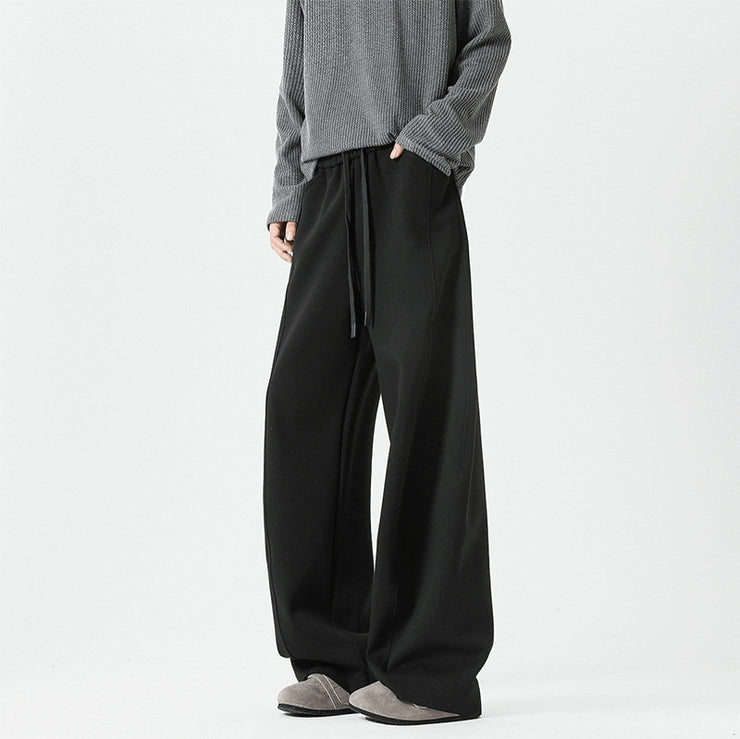 High street curved knife casual pants for men in spring and autumn