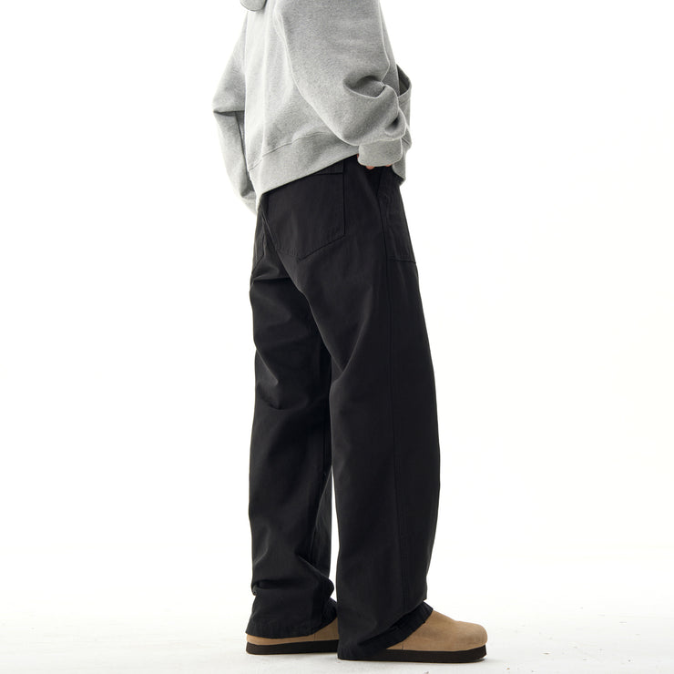 Spring and Autumn loose straight leg casual pants for men and women