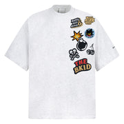 Short Sleeve T-Shirt for Men and Women Couple Loose Tee