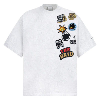 Short Sleeve T-Shirt for Men and Women Couple Loose Tee